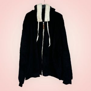 Chaqueta Peluche Black