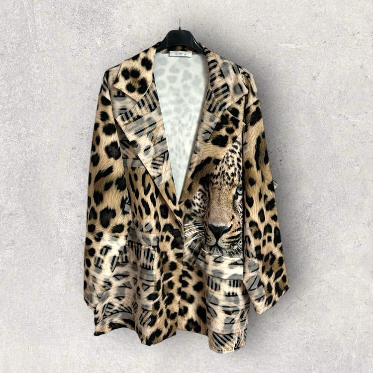 Chaqueta Estampada Tigre