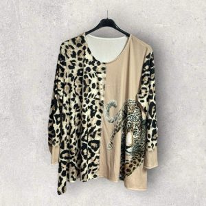 Blusa Tiger Beige