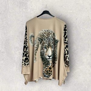 Blusa Tiger Beige