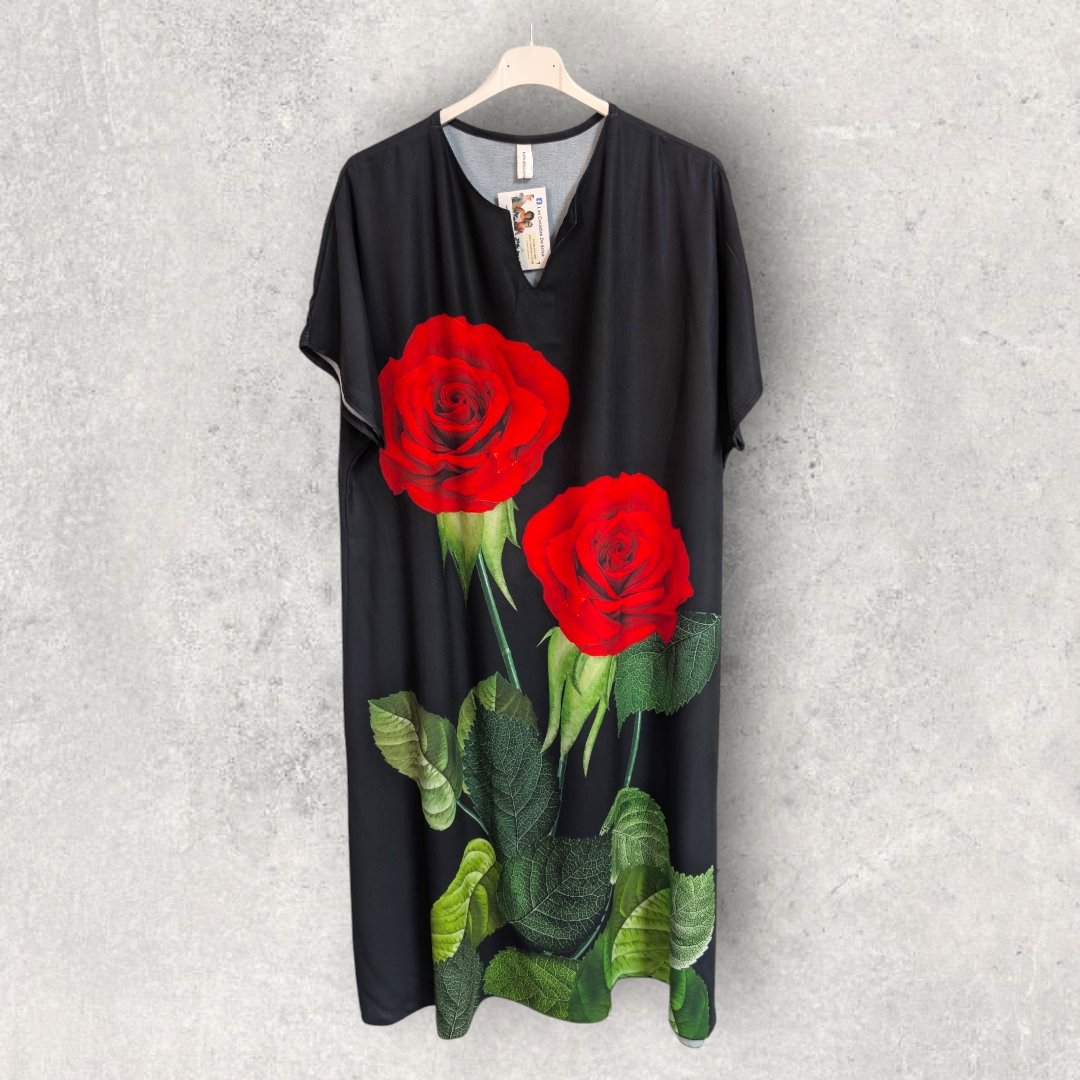 Vestido Rosas