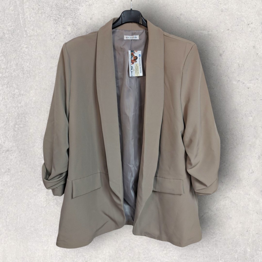 Blazer Rizada Taupe