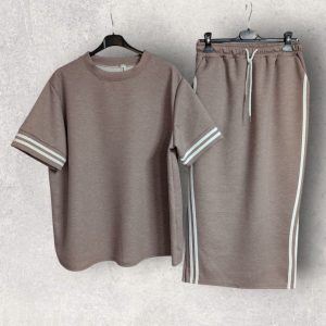 Conjunto Falda Taupe