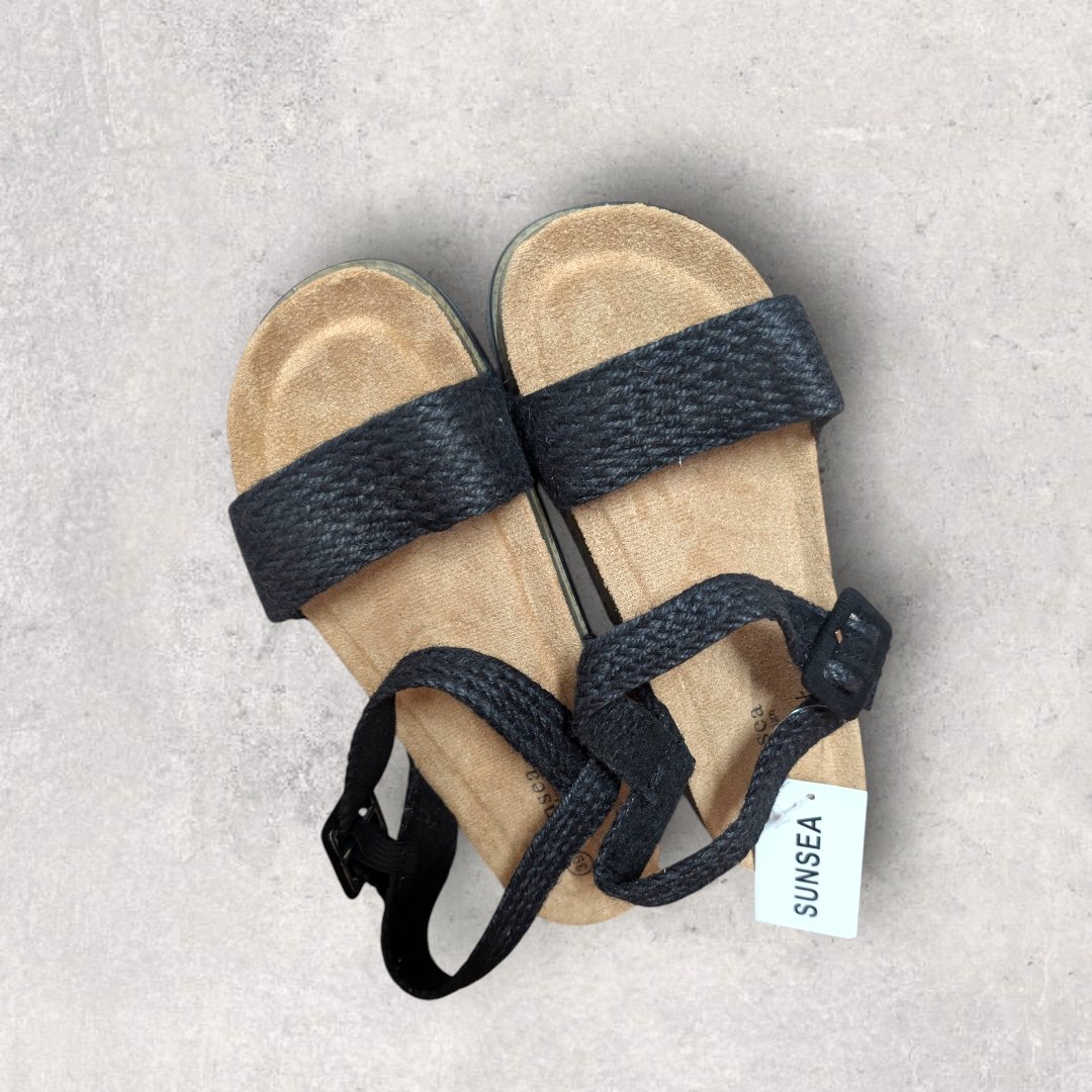 Sandalias Esparto Black