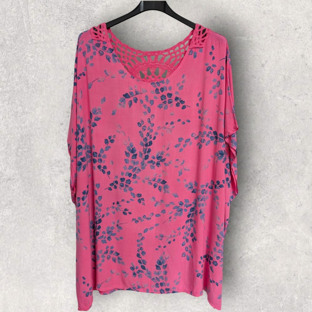 Blusa Lyna fucsia