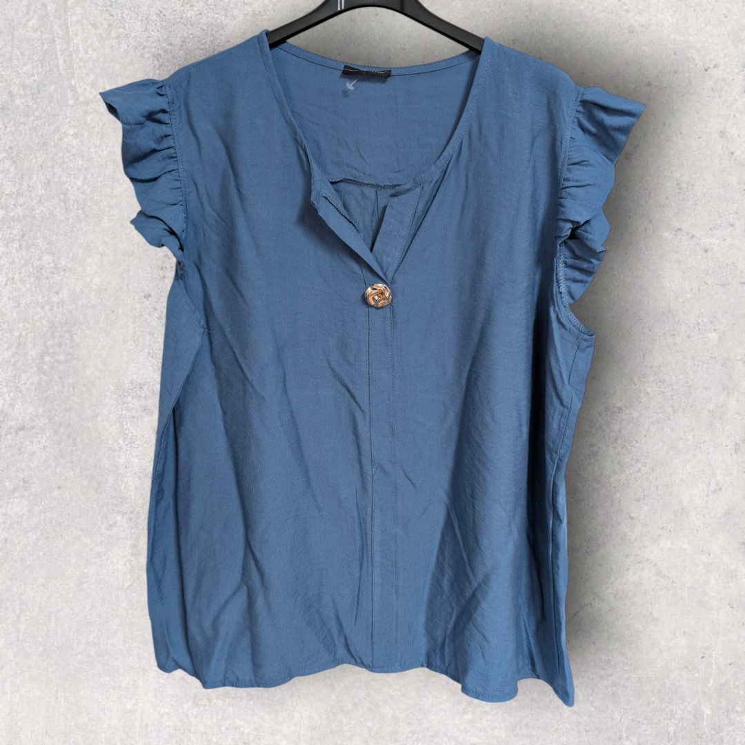 Blusa Erika azul vaquero