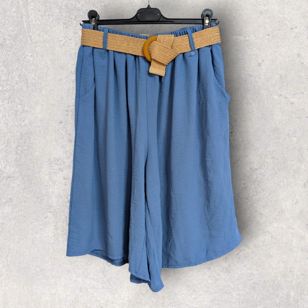 Bermudas Raquel azul