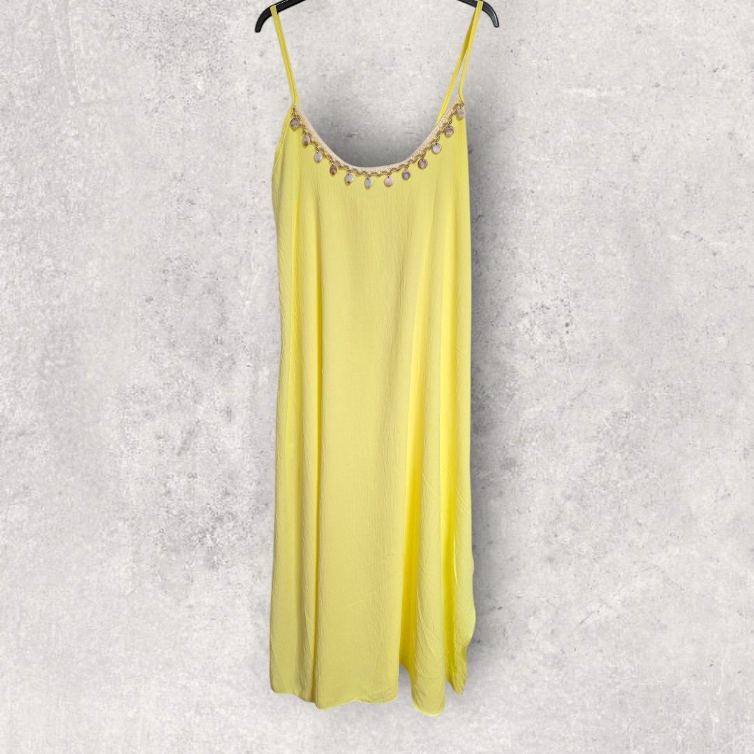 Vestido Conchitas amarillo
