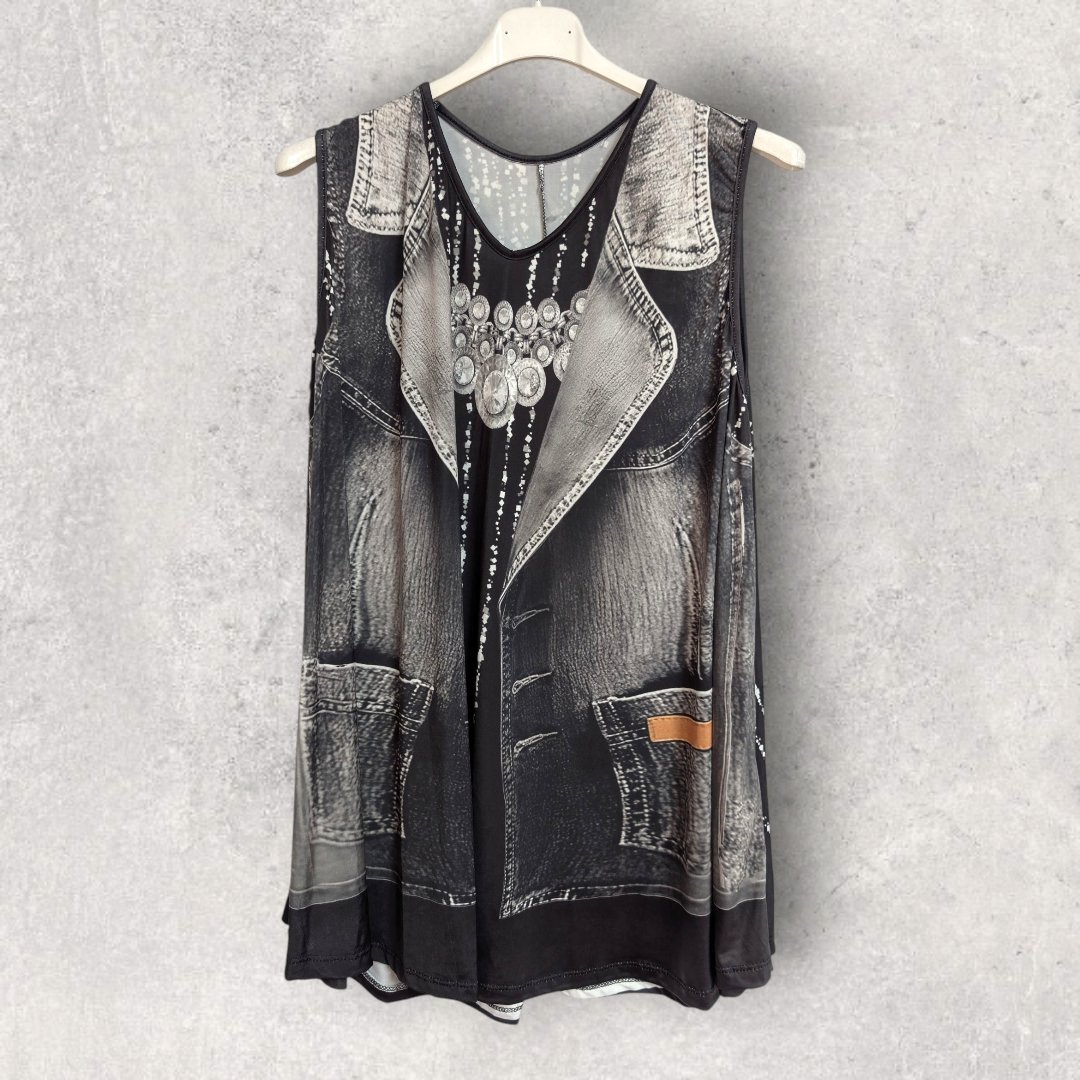 Blusa sisa chaleco