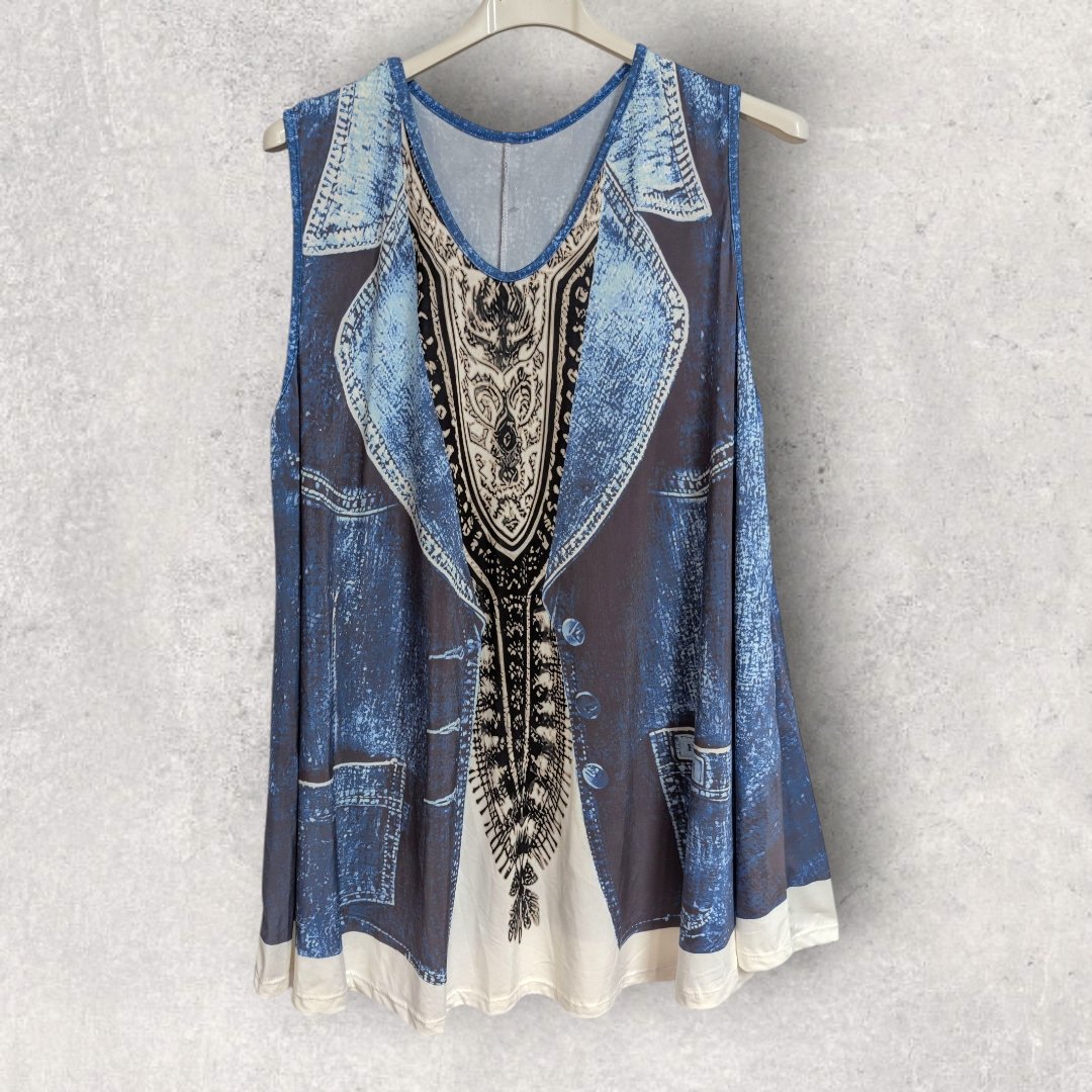 Blusa sisa chaleco