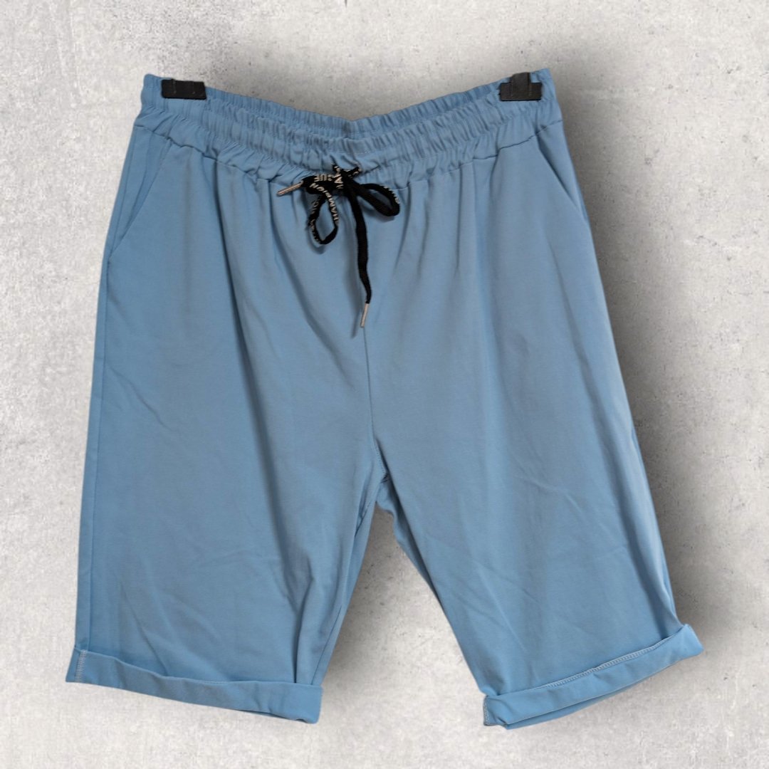 Bermudas Yeny azul claro