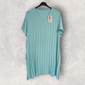 Vestido Plisado Agua