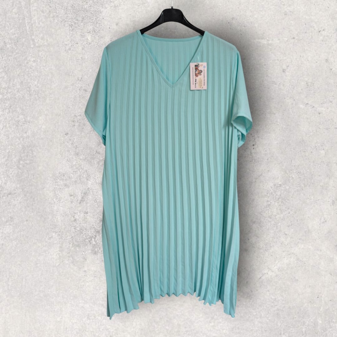 Vestido Plisado Agua